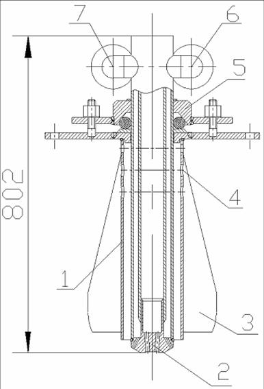 Горелка для разогрева сталеразливочных ковшей